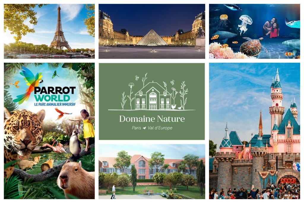Domaine Nature - Paris/Val D'Europe Bussy-Saint-Georges Esterno foto